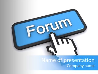 Like Click Cursor PowerPoint Template