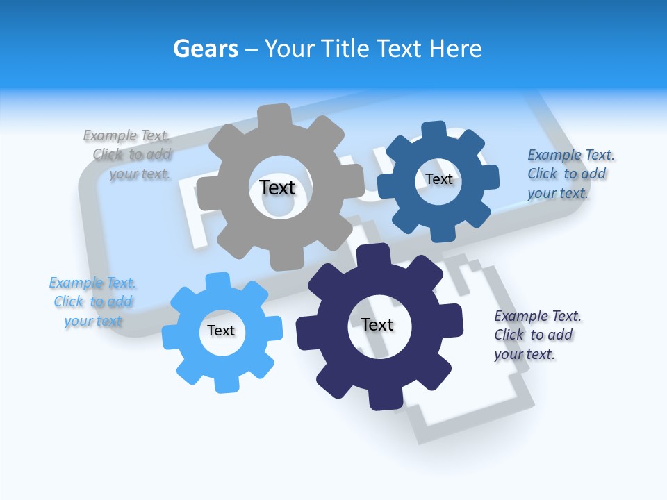 Like Click Cursor PowerPoint Template