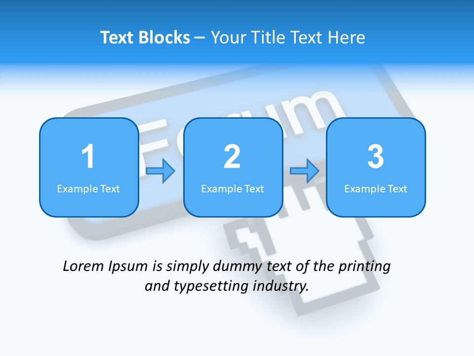 Like Click Cursor PowerPoint Template