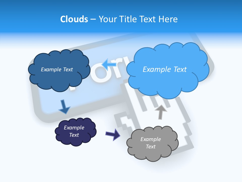 Like Click Cursor PowerPoint Template