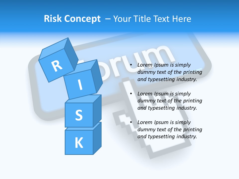 Like Click Cursor PowerPoint Template