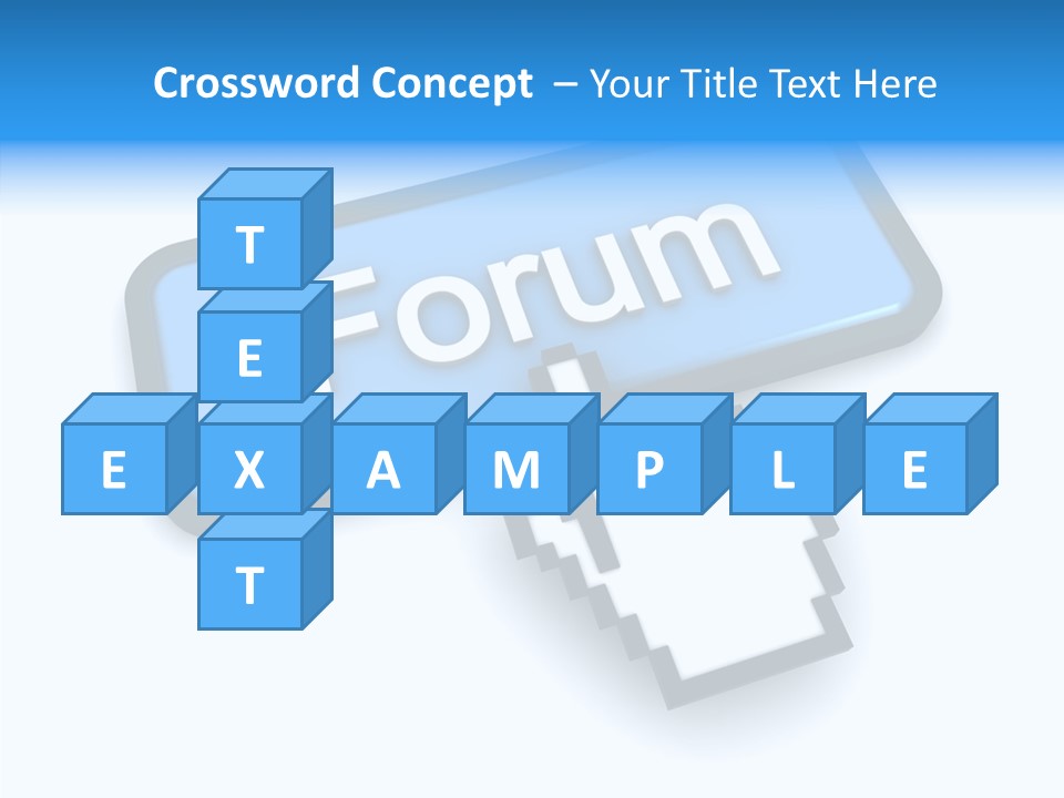 Like Click Cursor PowerPoint Template