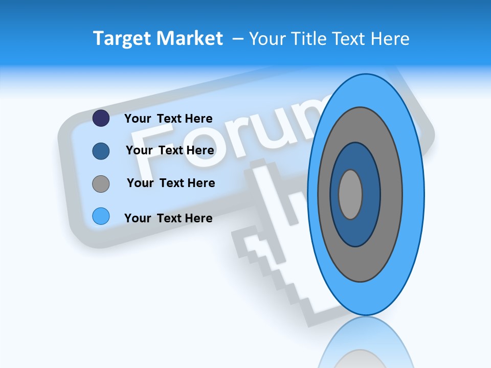 Like Click Cursor PowerPoint Template