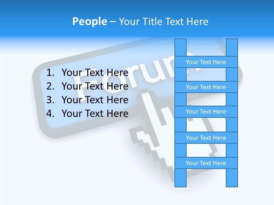 Like Click Cursor PowerPoint Template
