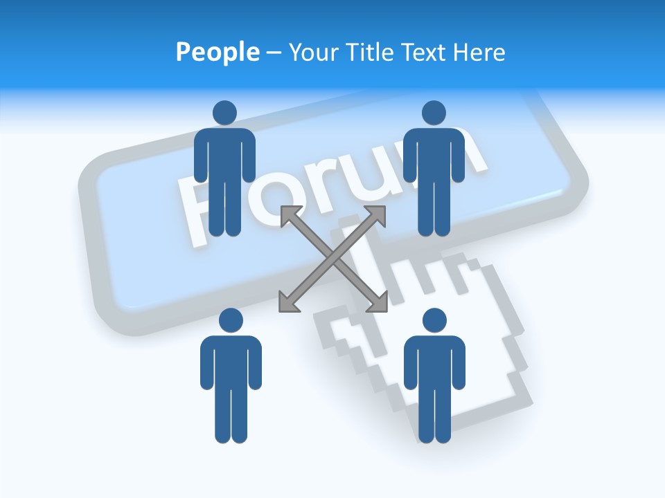 Like Click Cursor PowerPoint Template