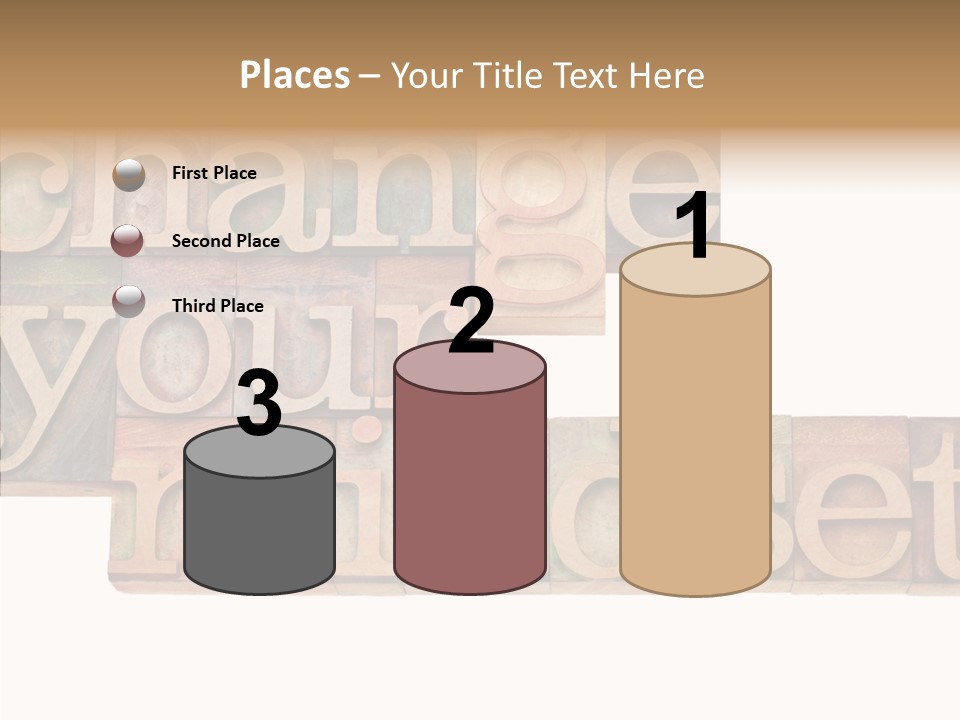 Antique Grunge Typography PowerPoint Template