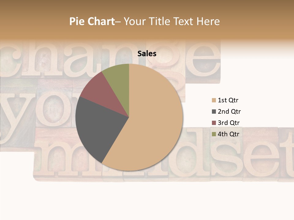 Antique Grunge Typography PowerPoint Template