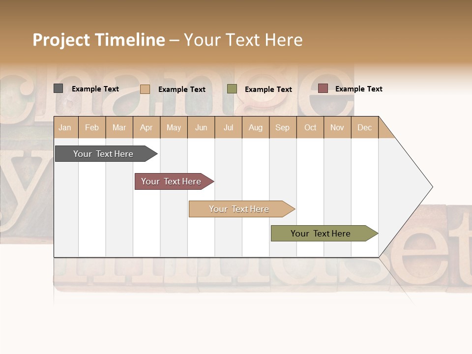 Antique Grunge Typography PowerPoint Template
