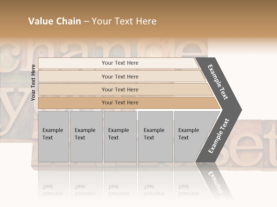 Antique Grunge Typography PowerPoint Template