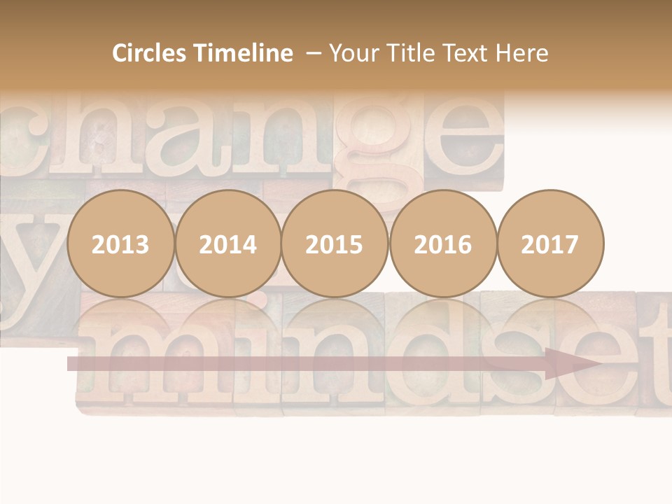 Antique Grunge Typography PowerPoint Template