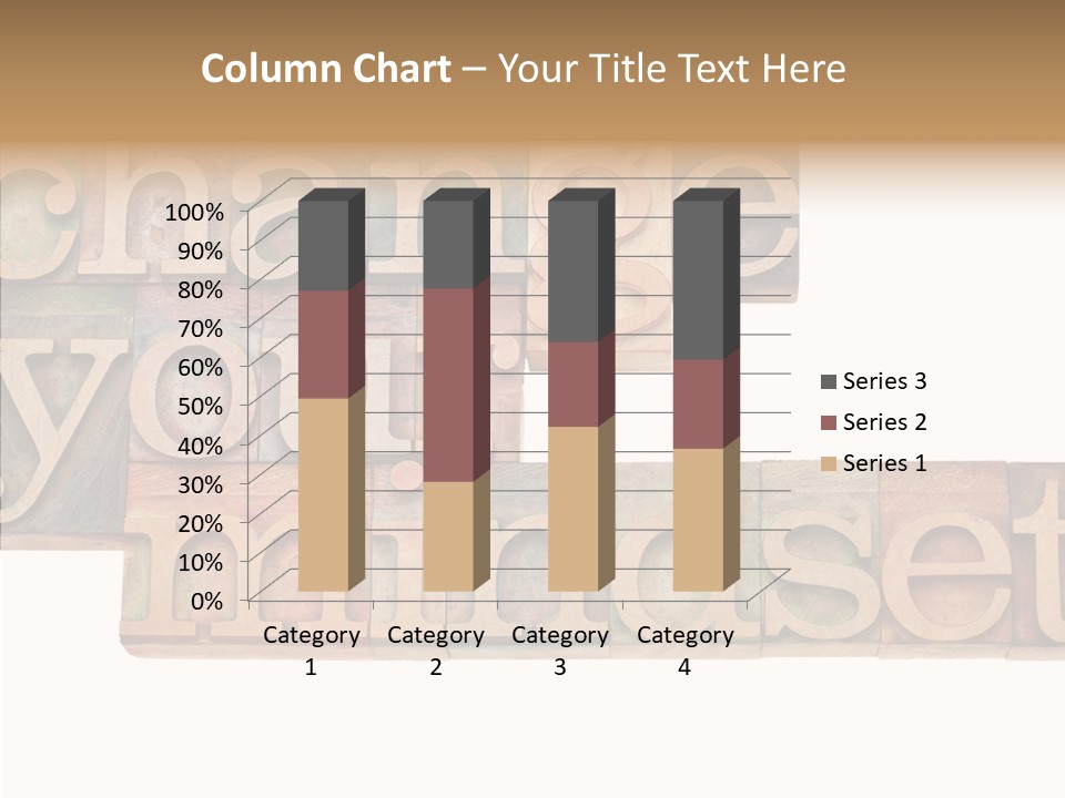 Antique Grunge Typography PowerPoint Template