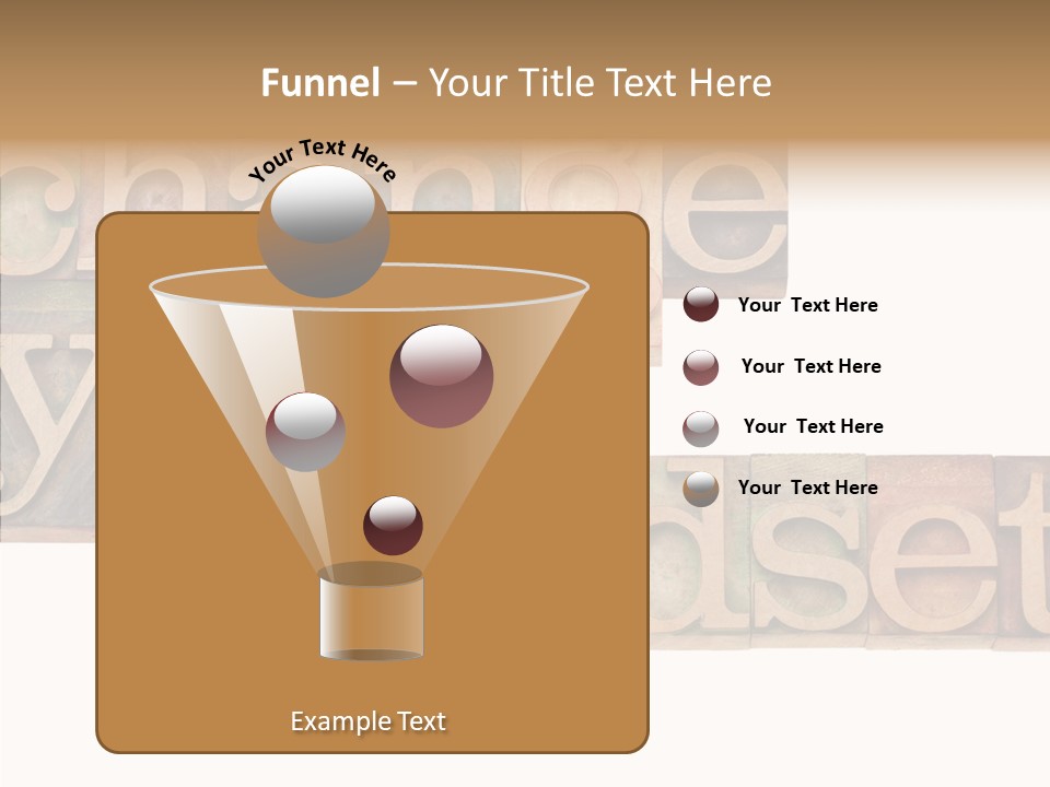 Antique Grunge Typography PowerPoint Template