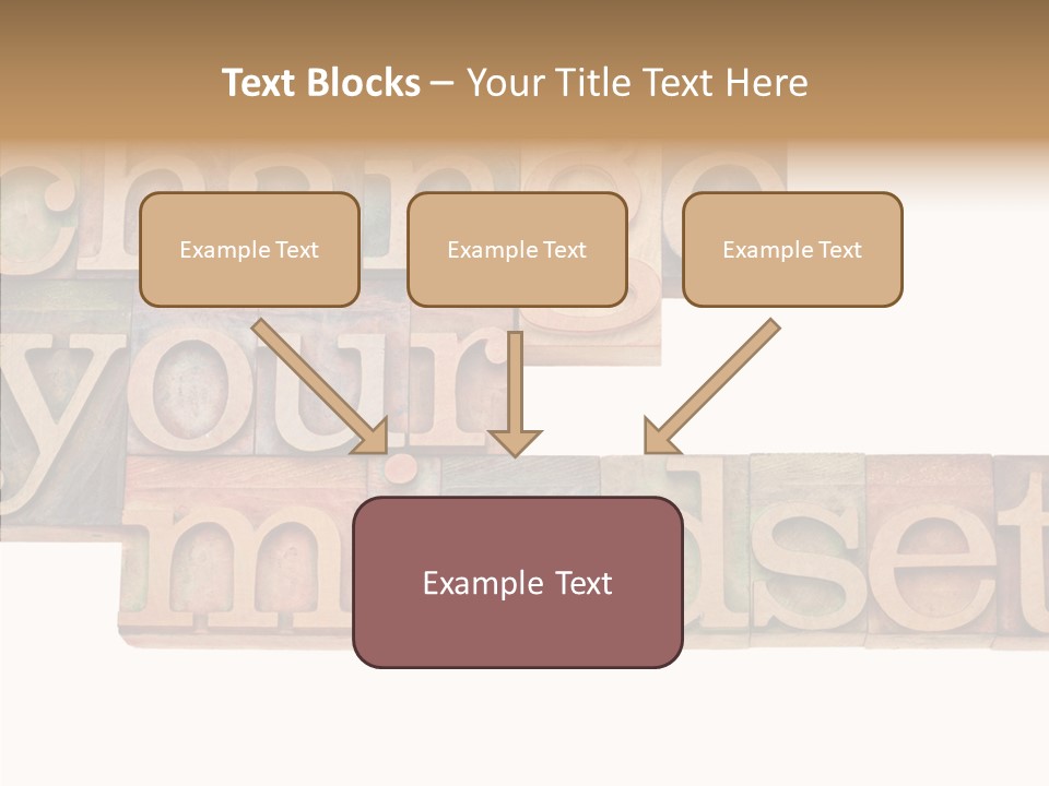 Antique Grunge Typography PowerPoint Template
