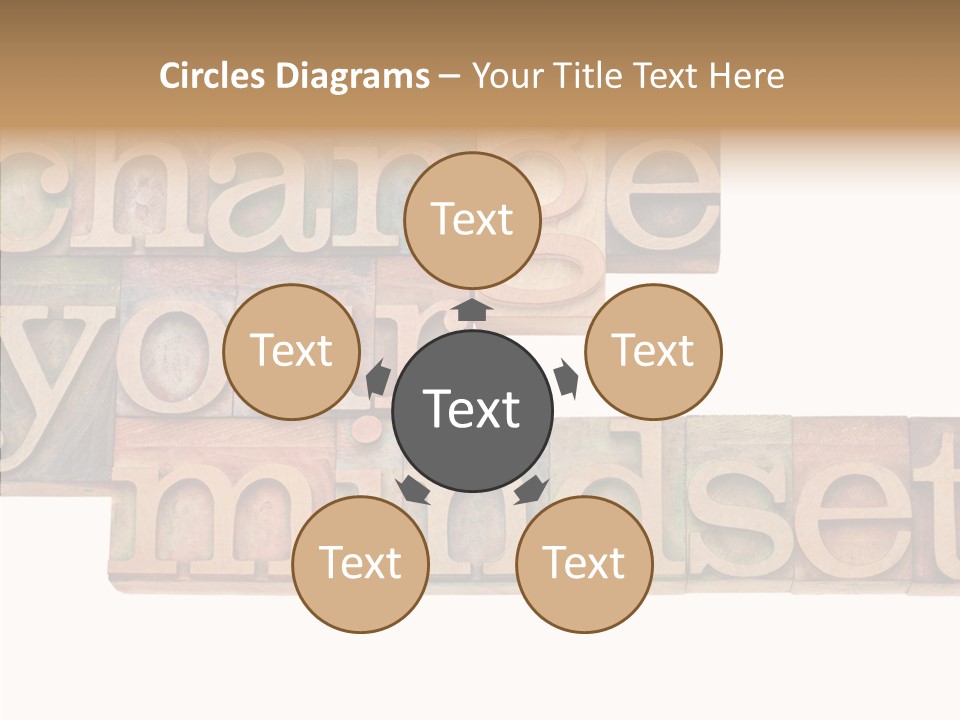 Antique Grunge Typography PowerPoint Template