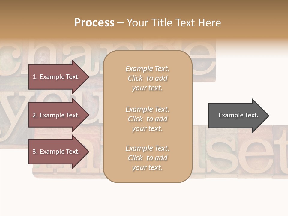 Antique Grunge Typography PowerPoint Template
