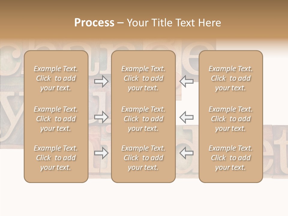 Antique Grunge Typography PowerPoint Template