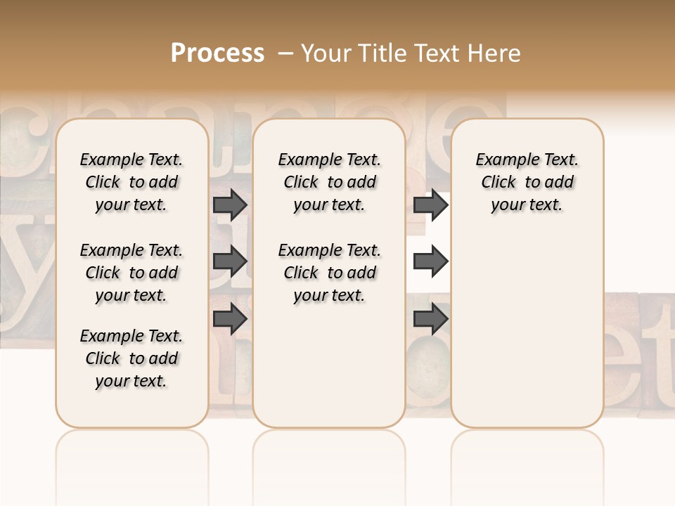 Antique Grunge Typography PowerPoint Template