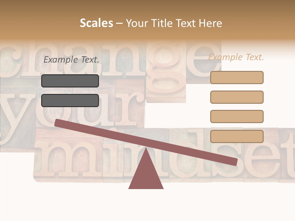 Antique Grunge Typography PowerPoint Template