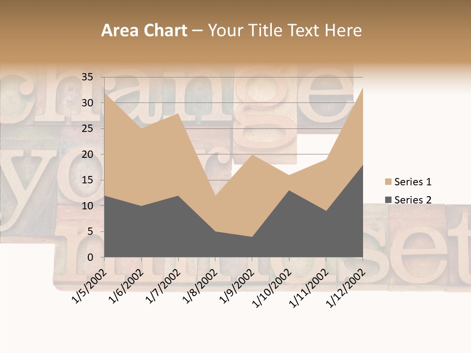 Antique Grunge Typography PowerPoint Template