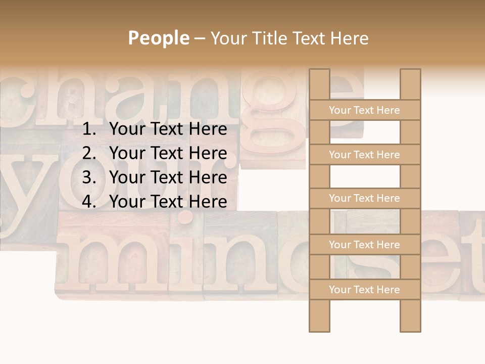 Antique Grunge Typography PowerPoint Template