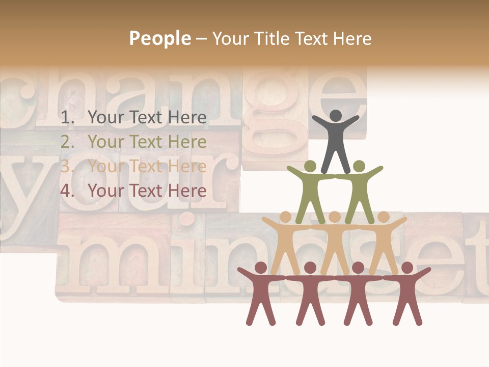 Antique Grunge Typography PowerPoint Template