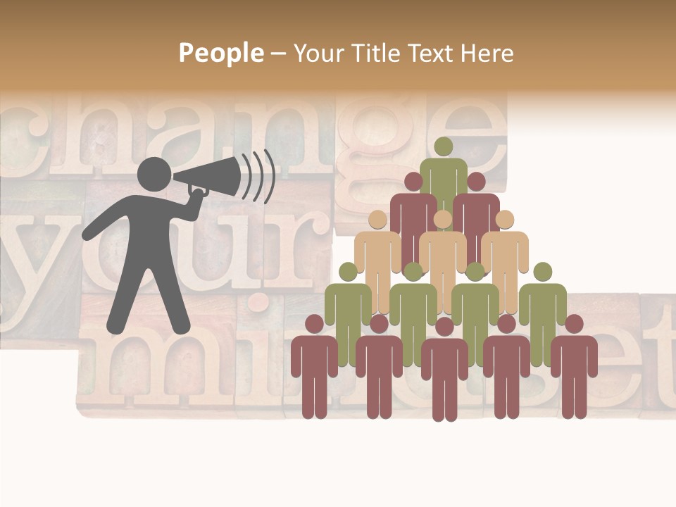 Antique Grunge Typography PowerPoint Template