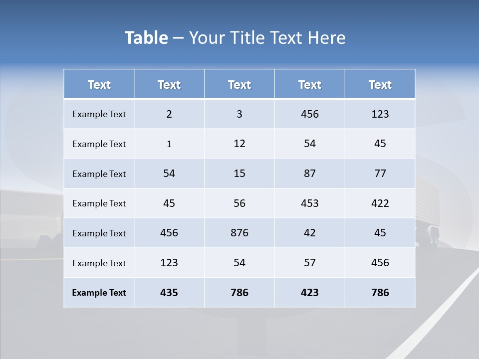 A Red Semi Truck Driving Down A Highway PowerPoint Template