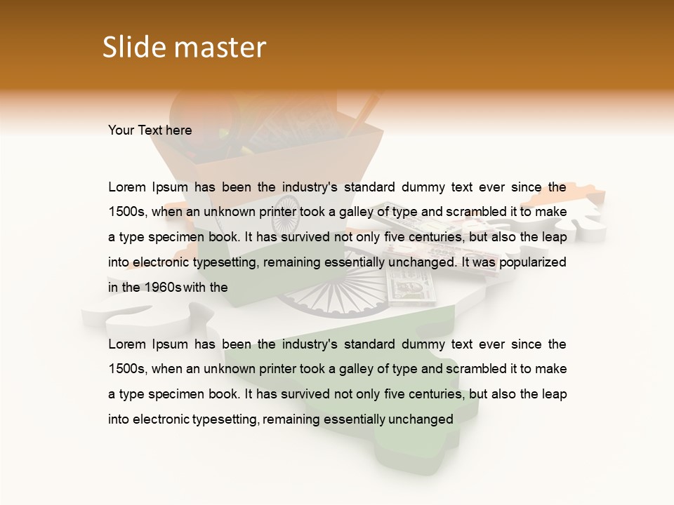 Computer Key Computer Media PowerPoint Template