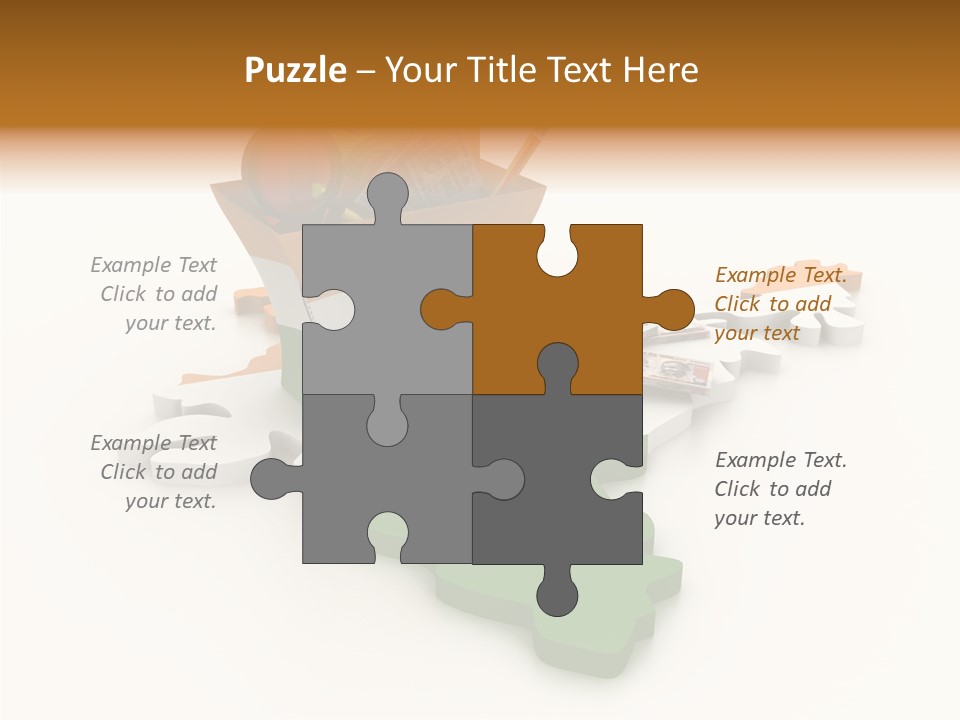 Computer Key Computer Media PowerPoint Template