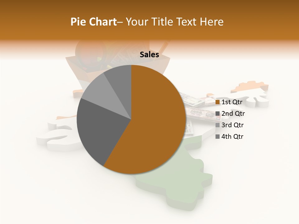 Computer Key Computer Media PowerPoint Template
