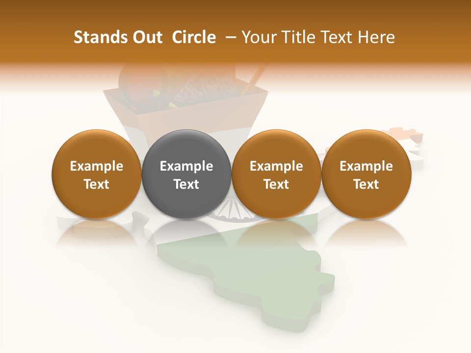 Computer Key Computer Media PowerPoint Template