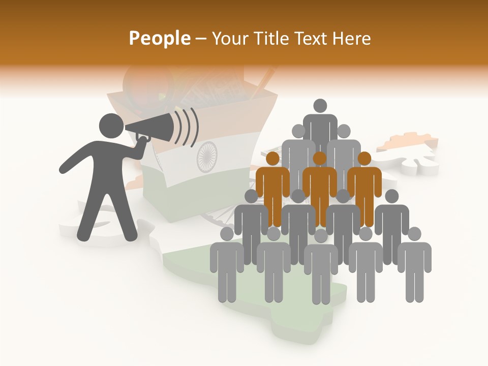 Computer Key Computer Media PowerPoint Template