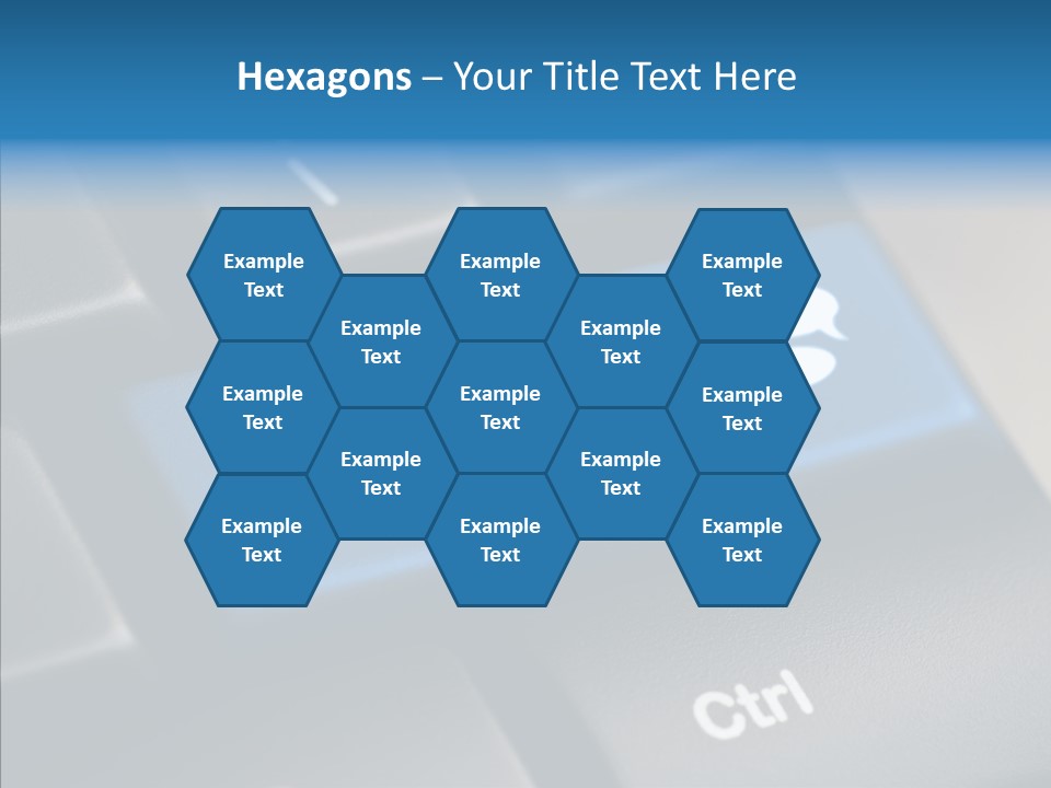 Computer Key Computer Media PowerPoint Template