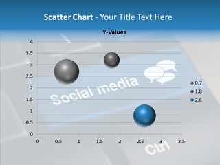 Computer Key Computer Media PowerPoint Template