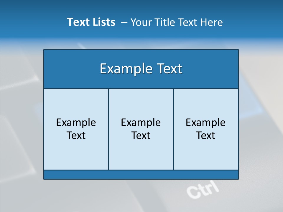Computer Key Computer Media PowerPoint Template