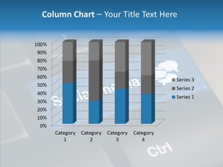 Computer Key Computer Media PowerPoint Template