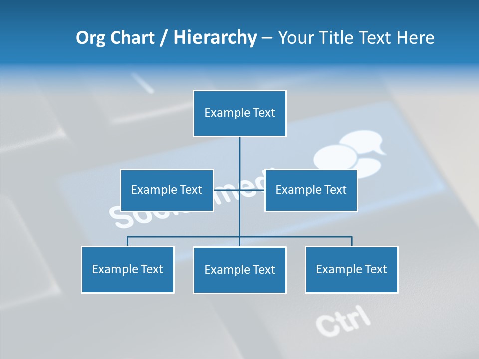 Computer Key Computer Media PowerPoint Template