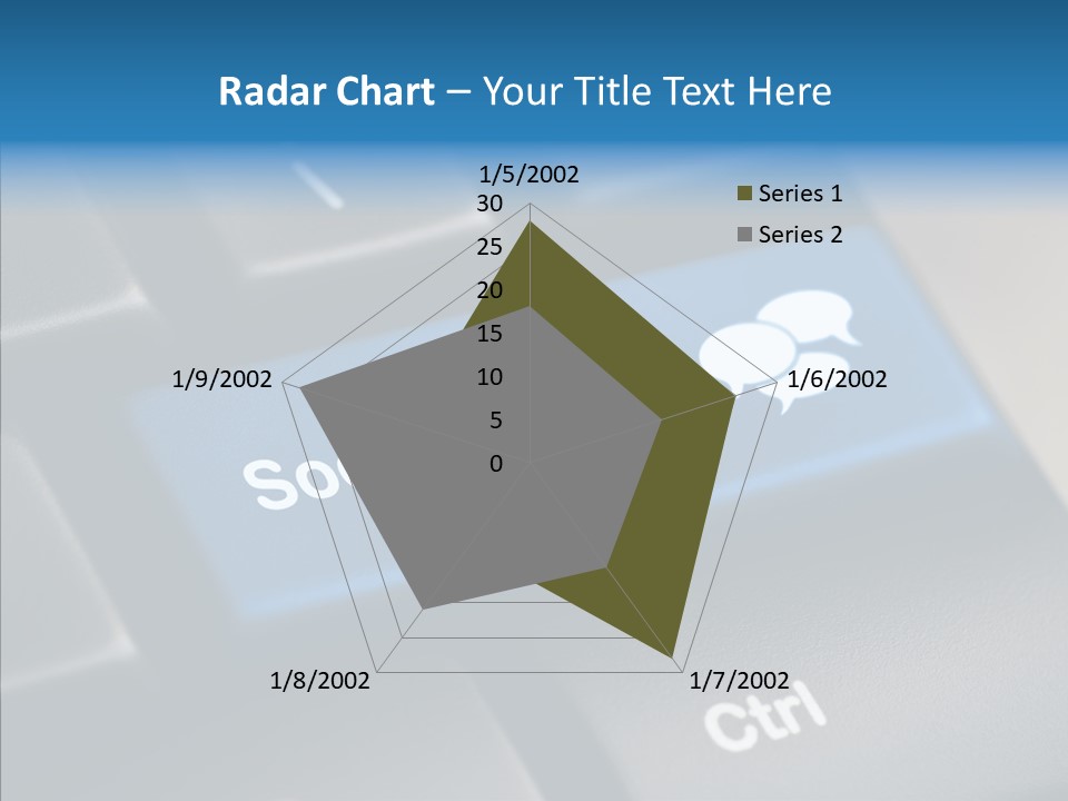 Computer Key Computer Media PowerPoint Template