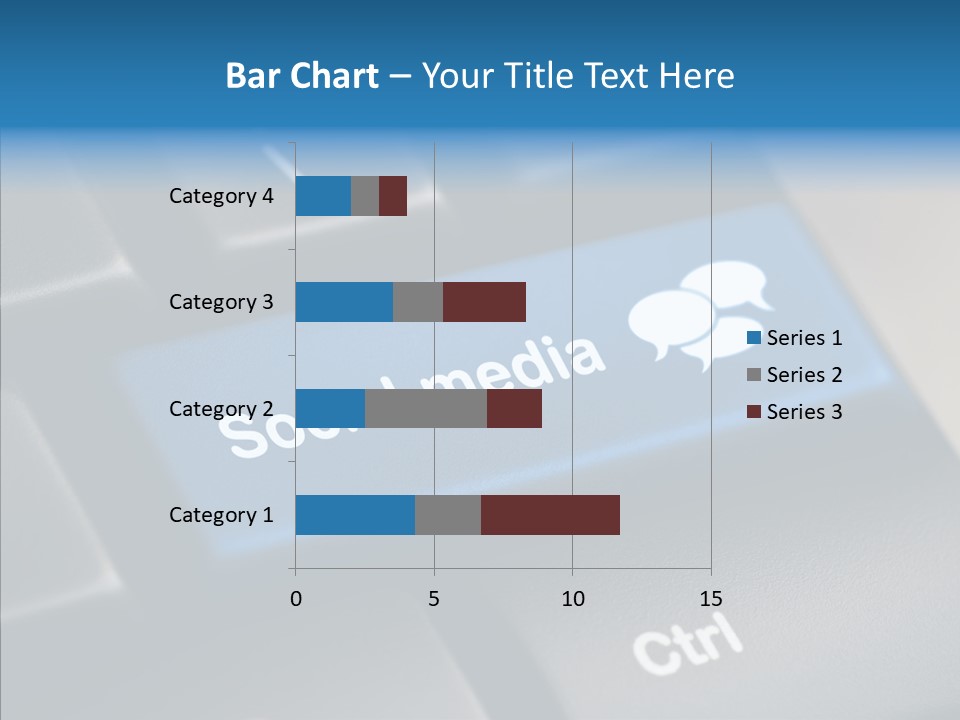 Computer Key Computer Media PowerPoint Template