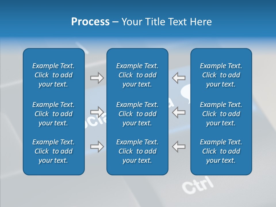 Computer Key Computer Media PowerPoint Template