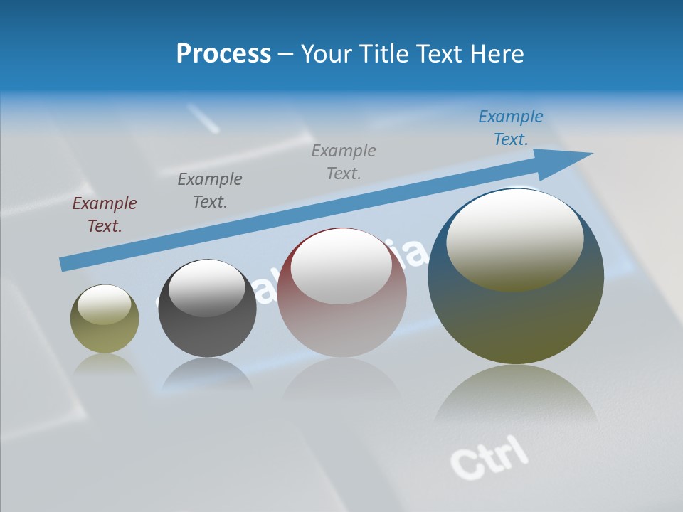 Computer Key Computer Media PowerPoint Template