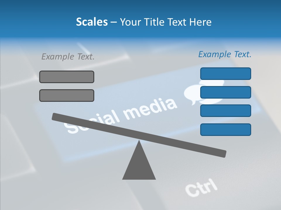 Computer Key Computer Media PowerPoint Template
