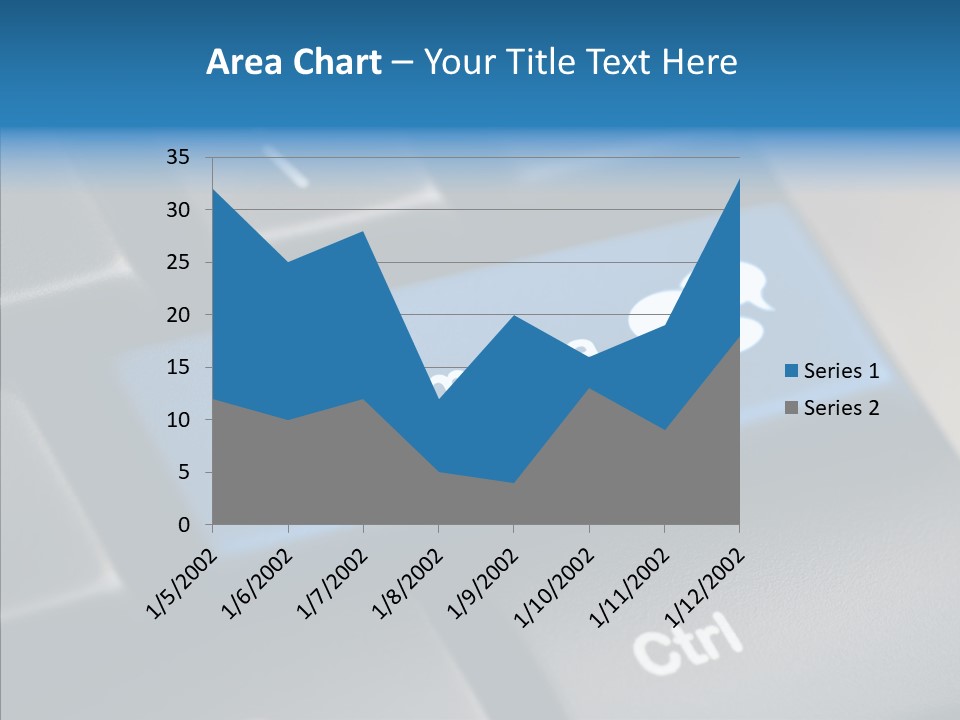 Computer Key Computer Media PowerPoint Template