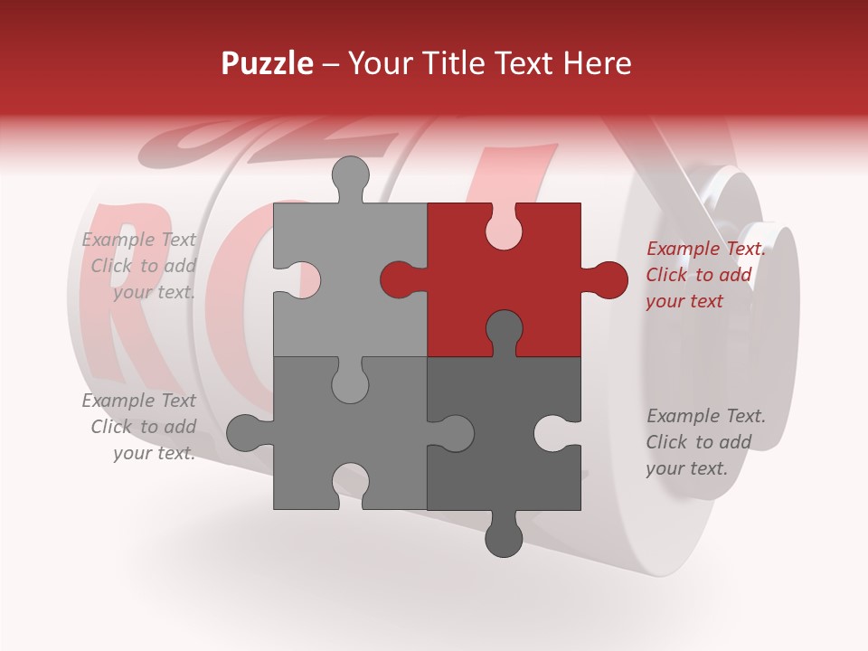 Chance Unsure Word PowerPoint Template