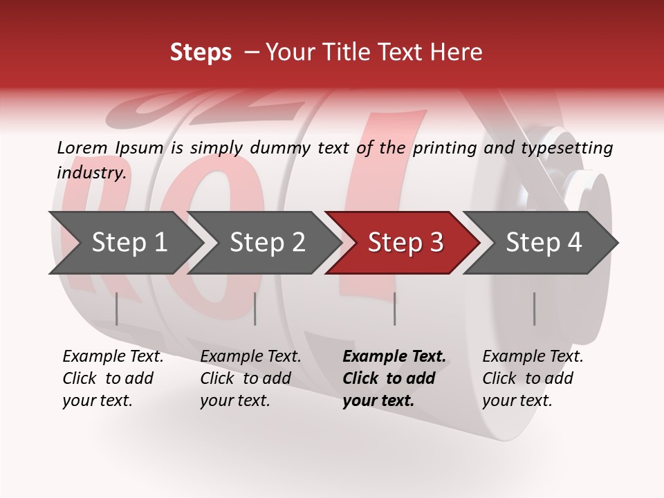 Chance Unsure Word PowerPoint Template
