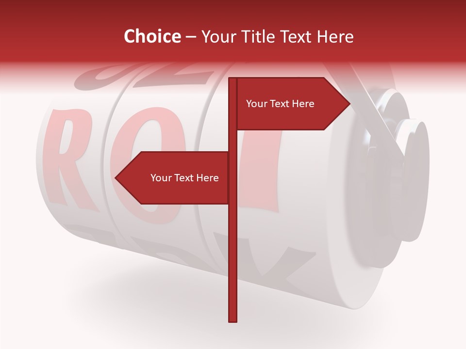 Chance Unsure Word PowerPoint Template