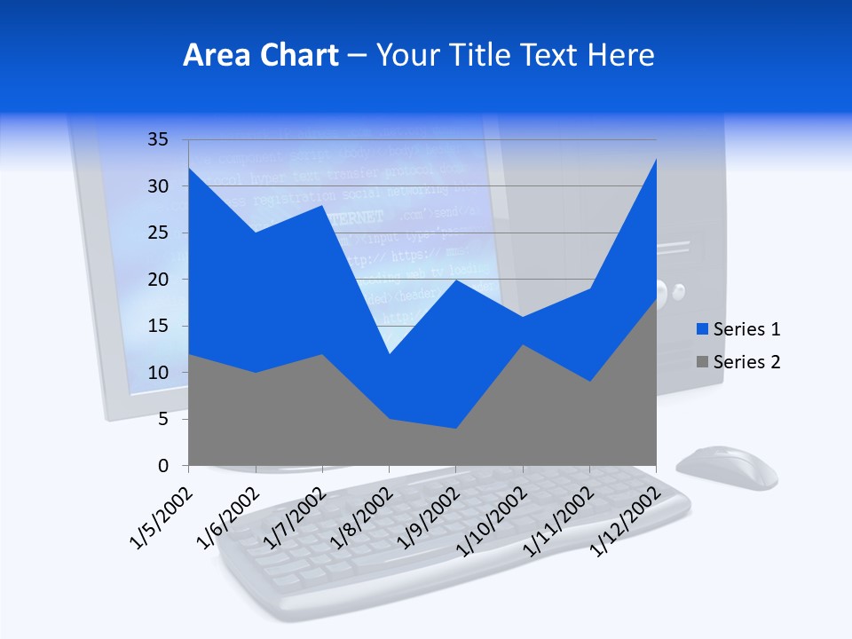 Hand Web Keyboard PowerPoint Template