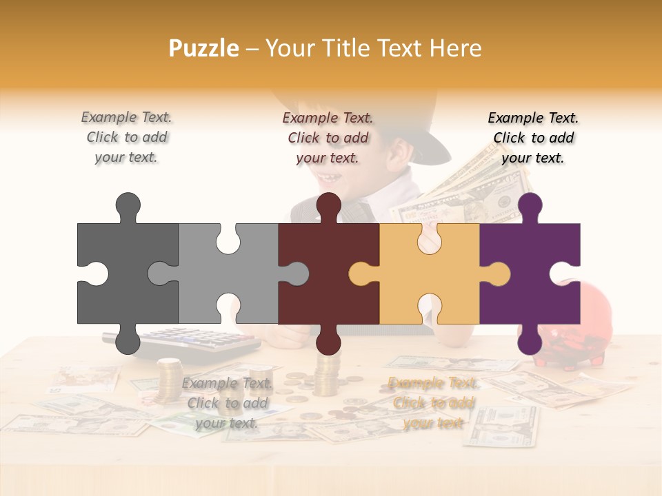 Kid Small Boy PowerPoint Template