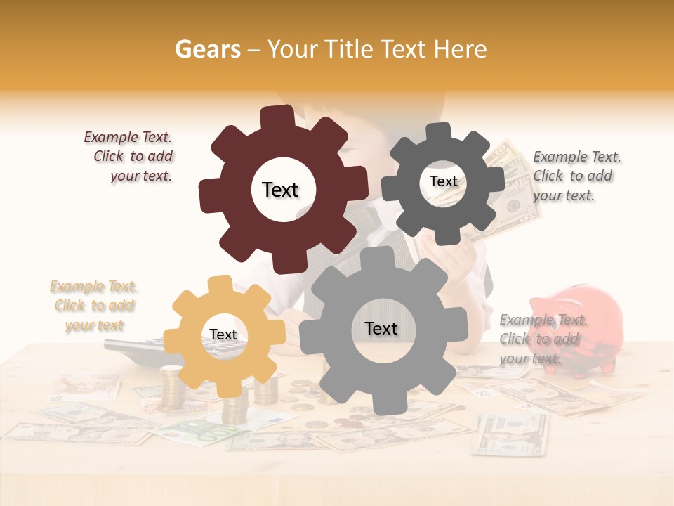 Kid Small Boy PowerPoint Template