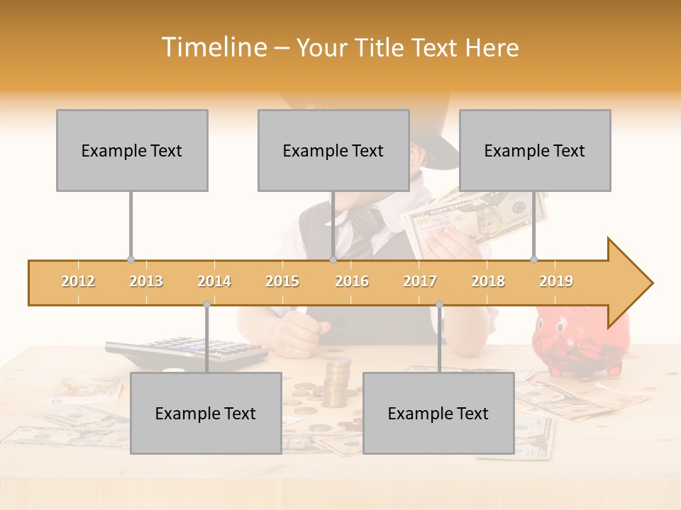 Kid Small Boy PowerPoint Template